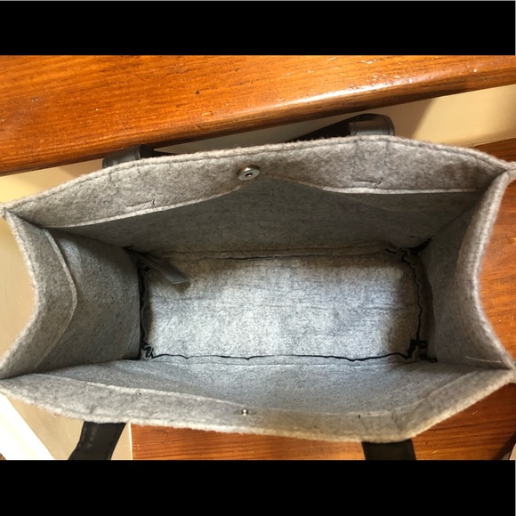 Gray and Black Shimmering Tote - Picture 3 of 4